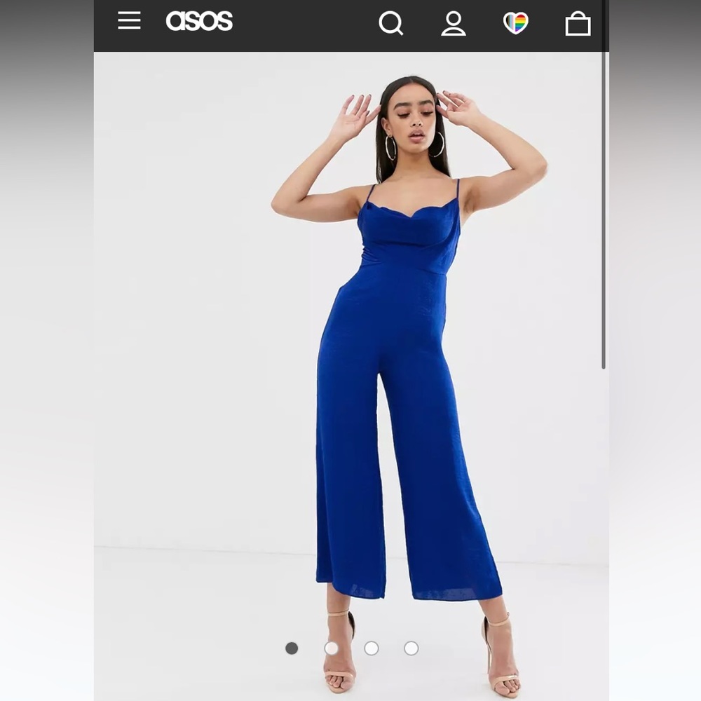 ASOS Satin Jumpsuit
